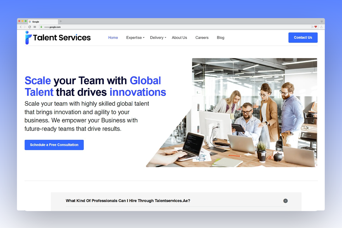 Corporate Website